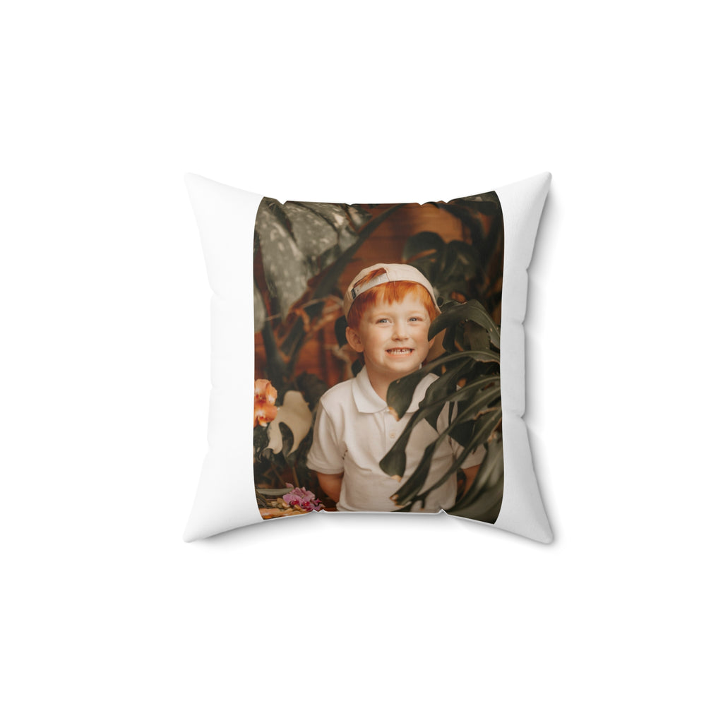 Spun Polyester Square Pillow
