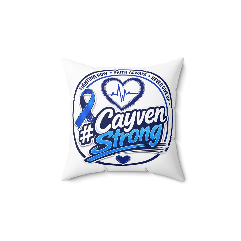 Spun Polyester Square Pillow